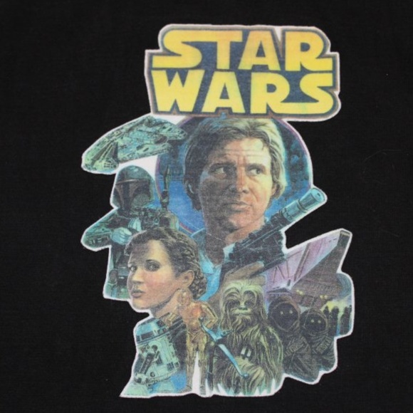 RARE Vintage 70's Star Wars Shirt Sci-fi collectible - Picture 2 of 4